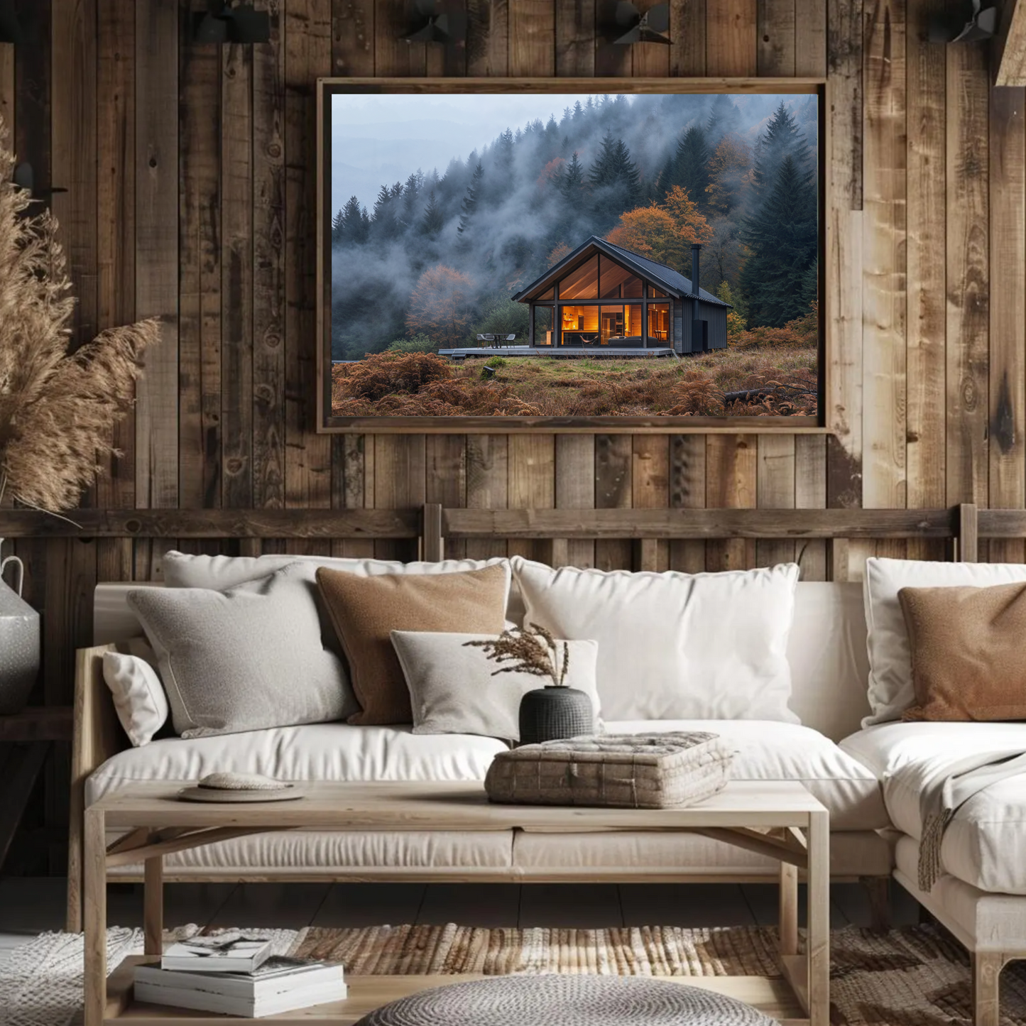 Misty Mornings in the Mountains – Modern Cabin Photo Bundle