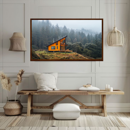 Misty Mornings in the Mountains – Modern Cabin Photo Bundle