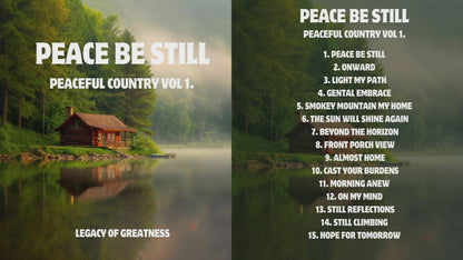 Peace Be Still- Peaceful Country Album